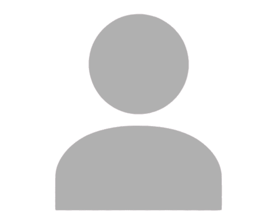 Profile placeholder silhouette on black background